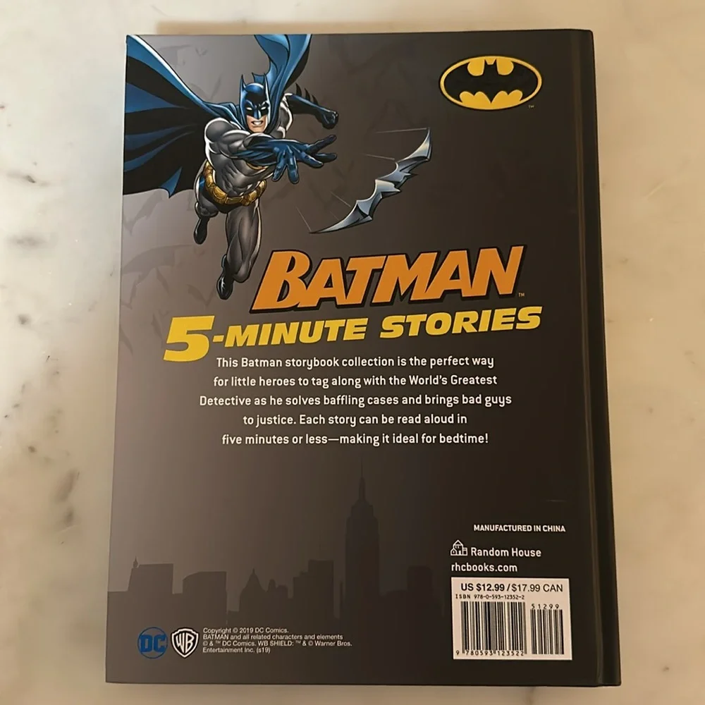 BATMAN (DC) 5-Min Stories Book